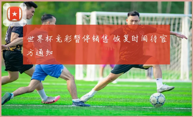 世界杯竞彩暂停销售 恢复时间待官方通知